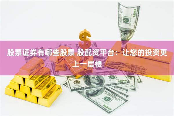股票证券有哪些股票 股配资平台：让您的投资更上一层楼
